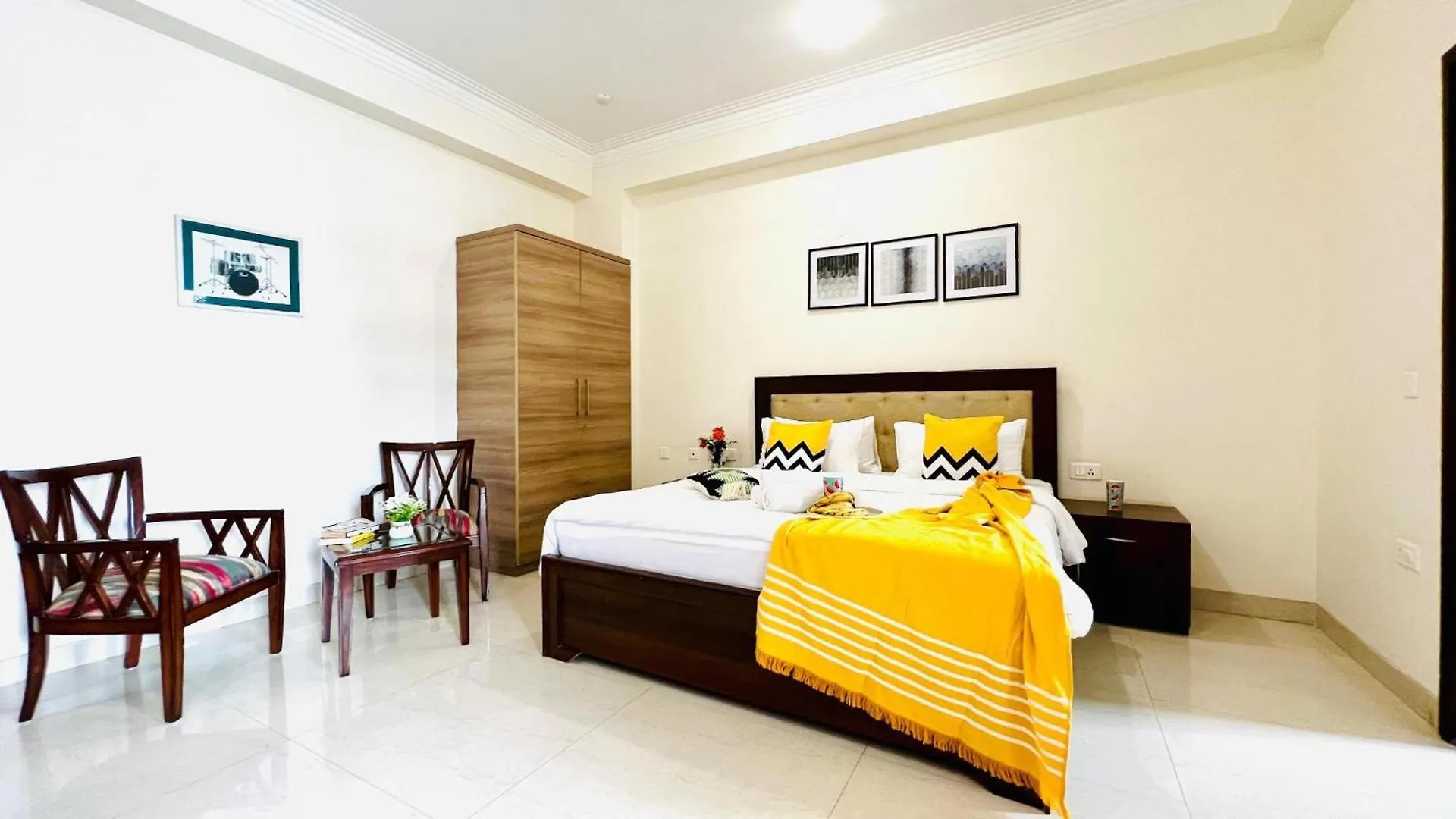 Appartamento Bluo Studio4 Golf Course Road - Gym, Balcony, Lift Gurgaon India